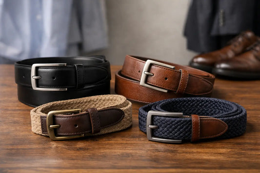 Mens Belt Materials Guide for Daily Wear