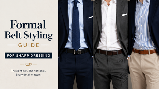 Formal Belt Styling Guide for Sharp Dressing