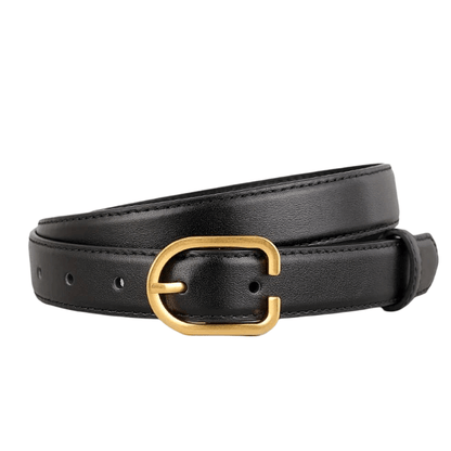 Fashion-Forward Leather Waist Belt