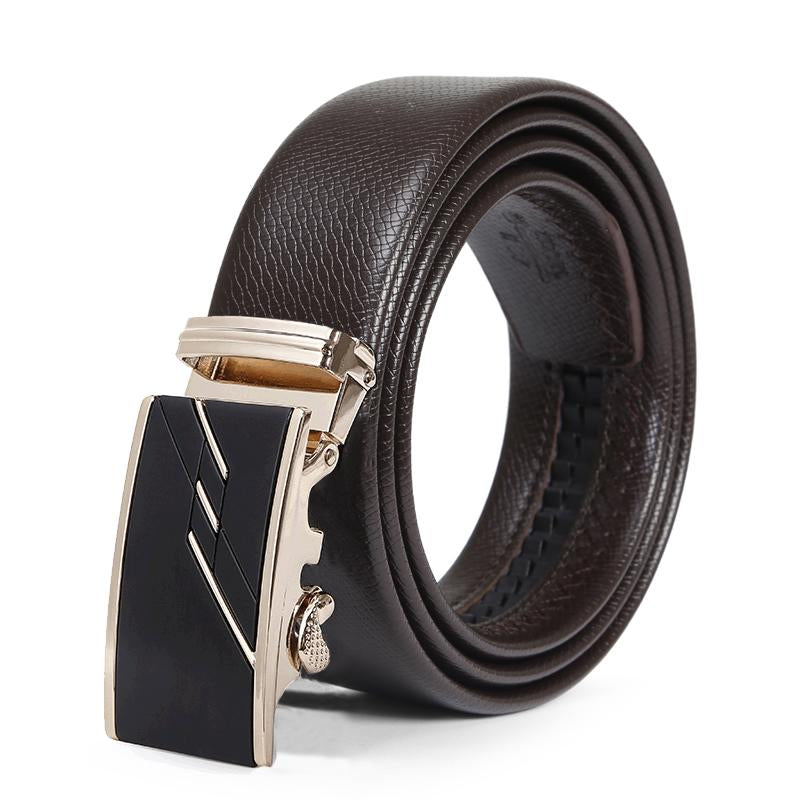 Men Casual Brown Slide Belt - Beltbuy Store